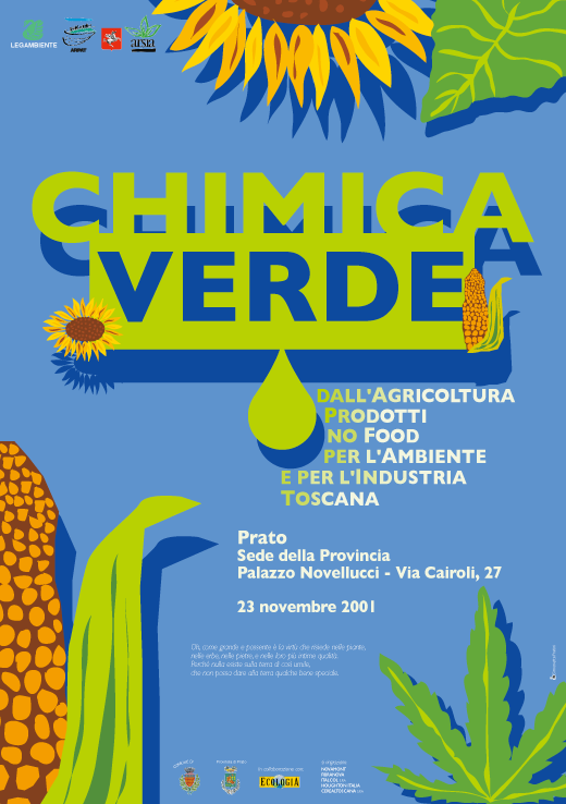 Manifesto del convegno sui prodotti dell'agricoltura per l'ambiente e per l'industria toscana