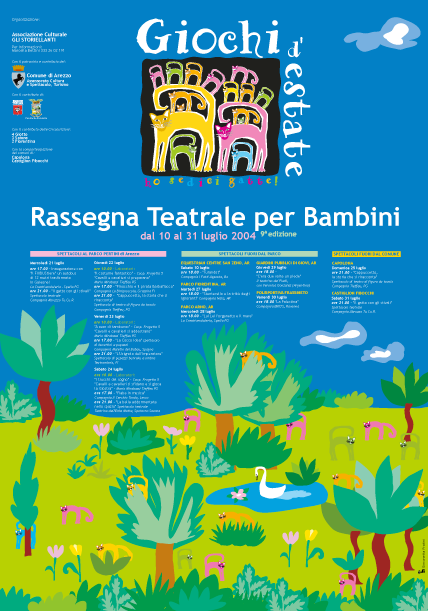 Giochi d'Estate, Rassegna di teatro per Bambini, Arezzo e provincia