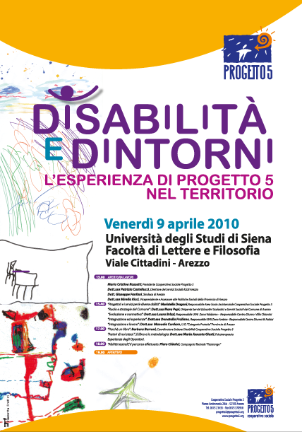Congresso sul tema: Disabilità a cura della Cooperativa Sociale Progetto 5