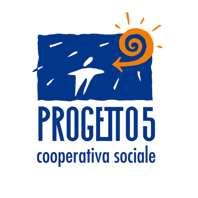 Logo della Cooperativa Sociale Progetto 5, Arezzo